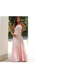 BLITZ | VESTIDO LONGO LISO AZALÉIA