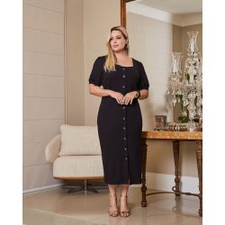 Savannah | Vestido Alexia Preto