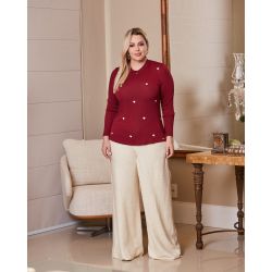 Savannah | Blusa Nara Marsala