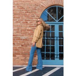 Pérola Rara | Calça Flare Flax Clerar