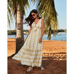 Savannah | Vestido Bianca Amarelo