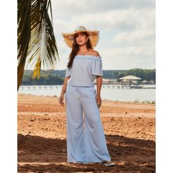 Savannah | Calça Sabrina Azul