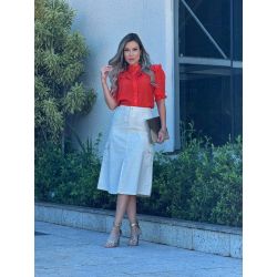 Base Seth | Saia Midi Branca