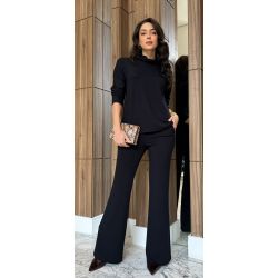 Maria Dubox | Conjunto de calça Iolanda preto