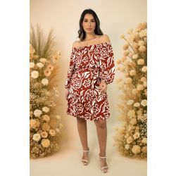 Maria Poa | Vestido Ct Damasco