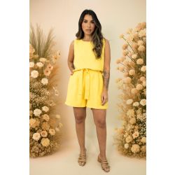Maria Poa | Conjunto Regata shorts