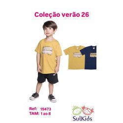 Sul Kids | Camiseta Have Fun Maculino