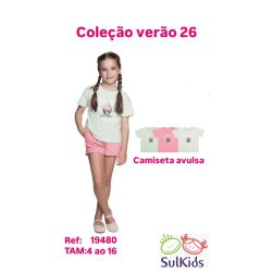 Sul Kids | Camisa Have Fun Feminina