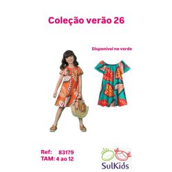 Sul Kids | Vestido Nanai Amarelo