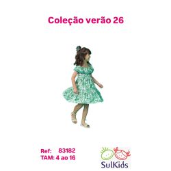 Sul Kids | Vestido Nanai Verde