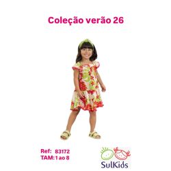 Sul Kids | Vestido Nanai Pitaya
