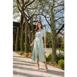 Marff | Chemise Sedinh Liso Basico Verde