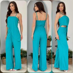 Golstt | Macacão Azul Turquesa