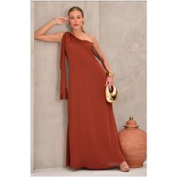 Namine | Vestido um Ombro Rubi