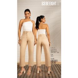 BE EIGHT | Calça Cropped Bege