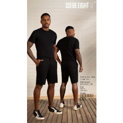 BE EIGHT | Bermuda Midi Comfort Preto