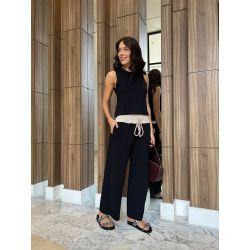 Maria Dubox | Conjunto de calça Belly preto
