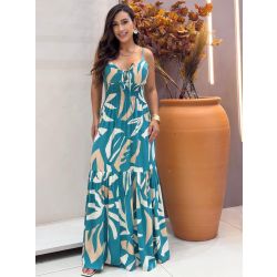 Amora Cool | Vestido Estampado Lastex/A