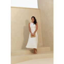 Flor da Moda | Vestido Costas Off