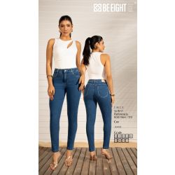 BE EIGHT | Calça Skinny Jeans cós Alto
