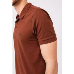 Tflow | Polo Piquet Nandes Marrom
