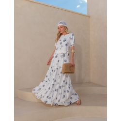 Le Rizz | Conjunto Blusa e Saia Estampado