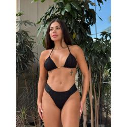 Logata | Conjunto de Biquíni Caetana Preto