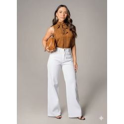 KDU | Wide Leg Branco