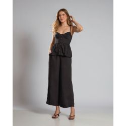 Pura Essência | Conjunto em Alfaiataria Preto