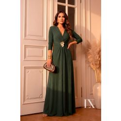 Luxo | Vestido Longo Katatina Verde