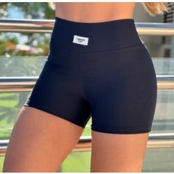 Wonders | Shorts Power Curto Preto