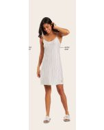 Recco | Camisola De Alça Viscose Listrada