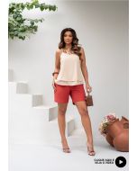 Montaria | Short Dina Vermelho