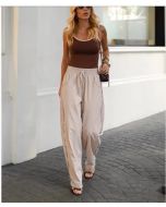 Skenn | Calça Tricoline Risca