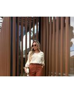 Julia Rodrigues - Blusa Bordada 7/8