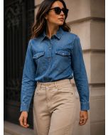 La Portt | Camisa Jeans ML