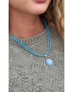 Jaqueline Bueno | Colar Cascalho de Turquesa
