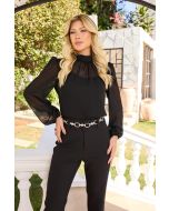 PRIORITAT | Blusa Chiffon com Regata