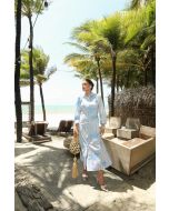 Encantos | Vestido Flora Tricoline Bordado