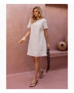 Encantos | Vestido Elisa Linho Puro 