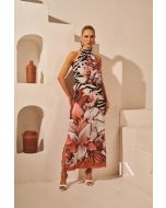 Luxo | Vestido Midi Lara Estampado