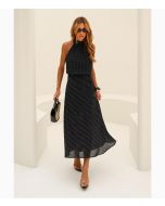 Encantos | Vestido Maia Crepe Poá