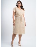Dona Charme | Vestido Midi Poli Algodão