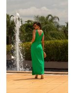 Flor da Moda | Vestido Longo Verde