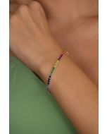 Jaqueline Bueno | Pulseira Rivieira Colorida