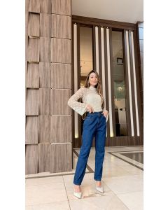 Degrant | Cal&ccedil;a Balon Jeans Escuro