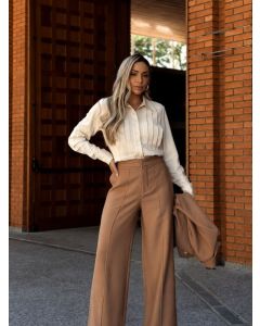 Julia Rodrigues | Camisa ML pregas