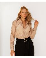 Madri Belle | Camisa em Renda Giovanna Areia