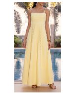 Imperio By Titanium | Vestido de Viscolinho Amarelo