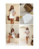Lily Belle | Blusa em Paetê Natural